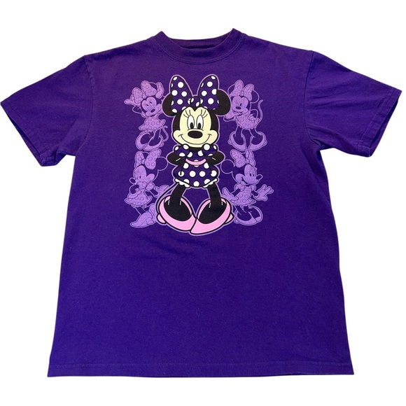 Disney Other - Disney Purple Minnie Mouse Short Sleeve Tee